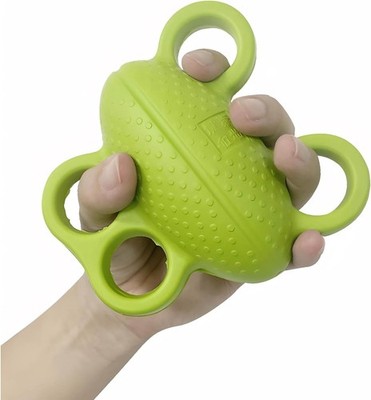 FINGER GRIP STRENGTH TRAINER EXERCISE EQUIPMENT STRESS BALLS