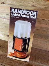 KAMBROOK LIGHT & POWER LEAD - VINTAGE in ORIGINAL BOX TESTED WORKING