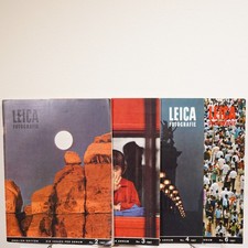 Lot of 4 Leica Fotografie Magazines English Edition 1967 No. 2 3 4 6