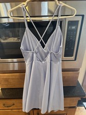 Windsor Women’s Blue Spaghetti Strap V Neck Dress Size Medium