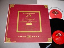 ENRICO CARUSO LP Treasury of Immortal Performances - RCA Victor LCT-1007