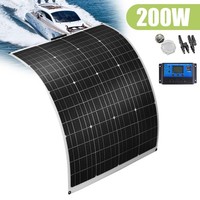 Flexibles Solarmodul 200W Mono Solarpanel Photovoltaik Balkonkraftwerk De