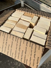 (82) 1.25” x 1.25” X  3” Solid Basswood Carving Turning Wood Blocks