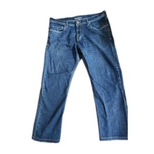 Bugatchi Denim Jeans Mens 36 x 30 Stretch Cotton Dark Wash  Super Nice