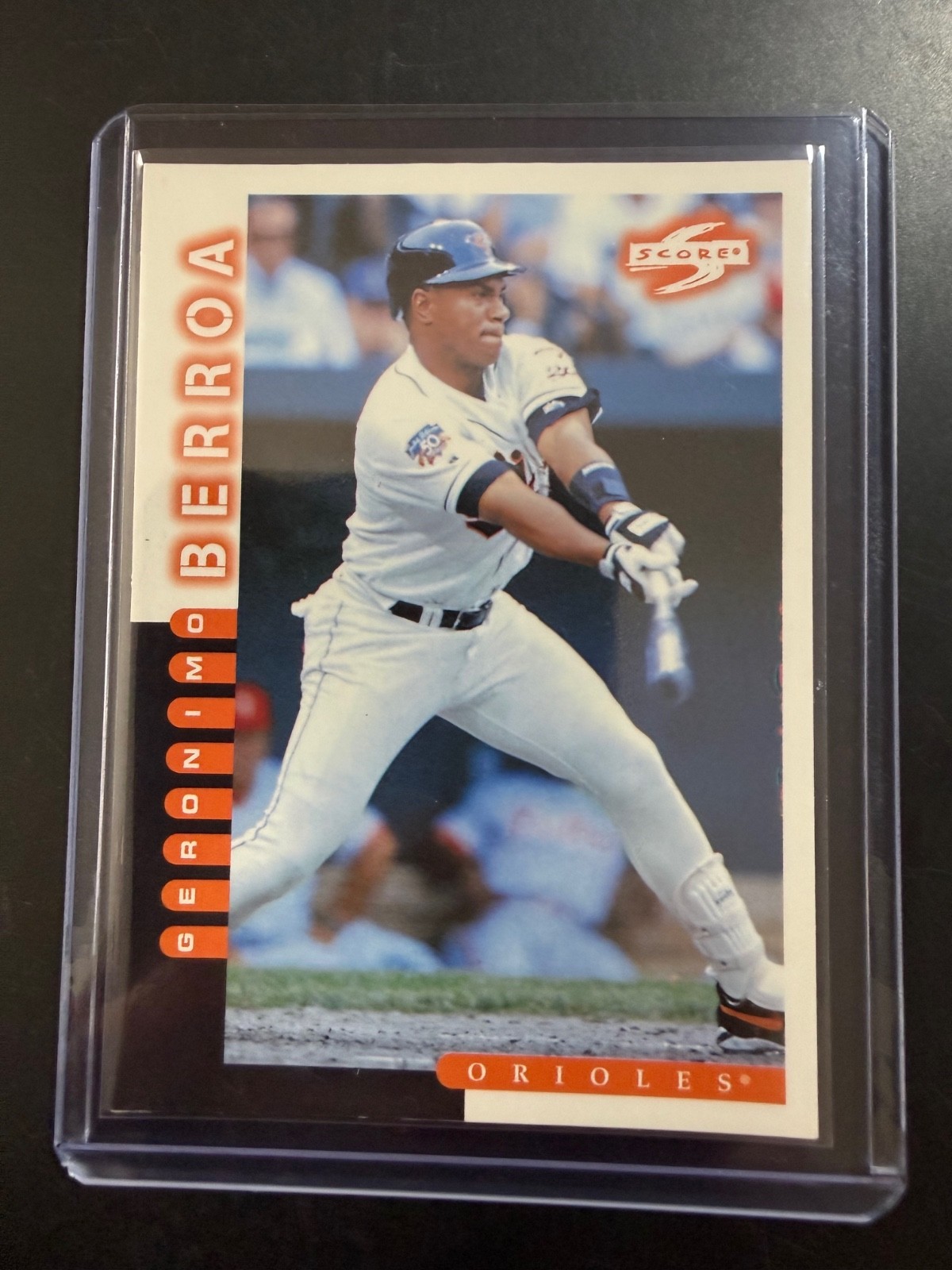 1998 Score - Geronimo Berroa #84 Baltimore Orioles