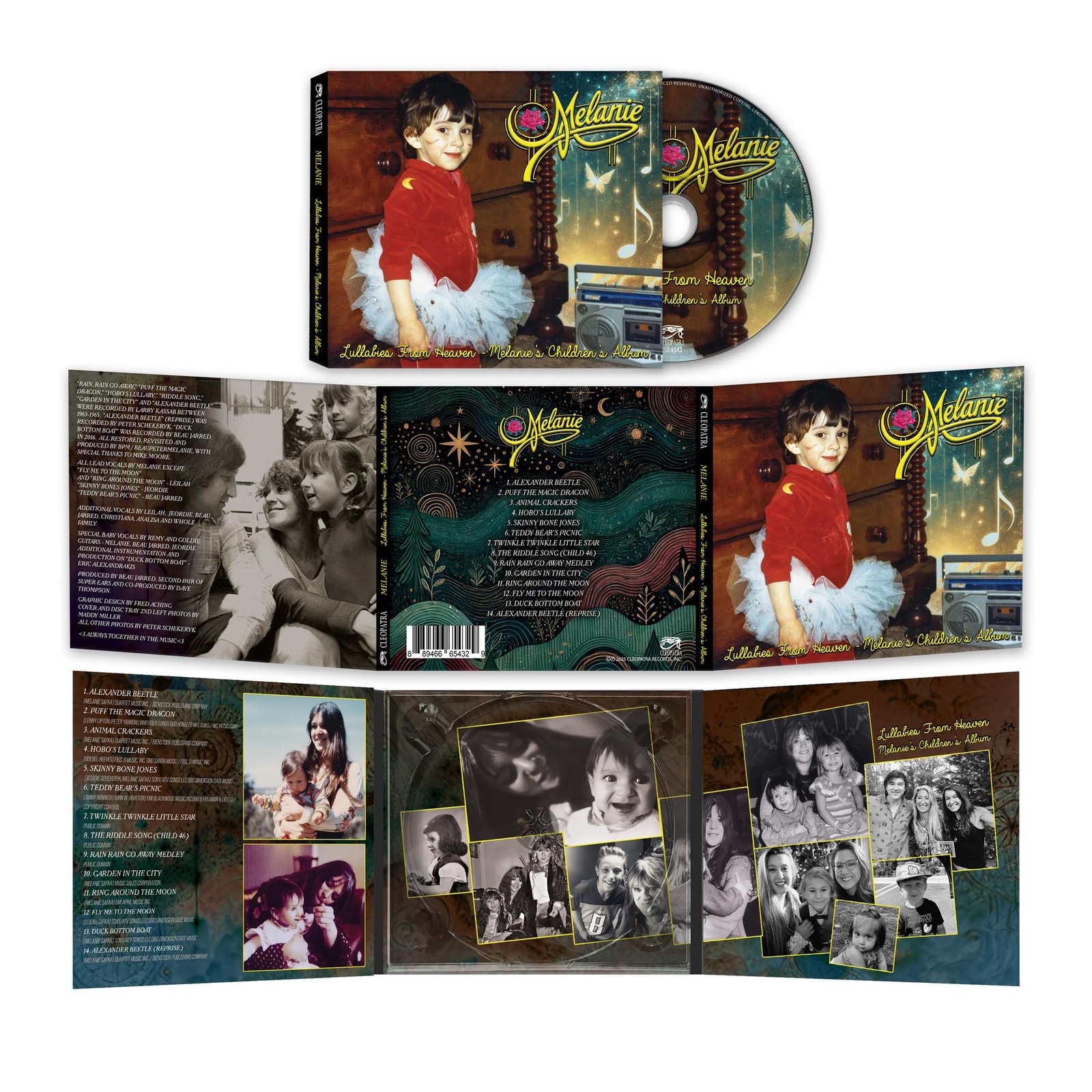 Melanie Lullabies From Heaven - Melanie's Children's Album CD NEW