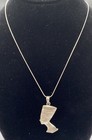 Sterling Silver Earrings & Pendant Necklace Bundle 2pcs. 15.1g — photo 2