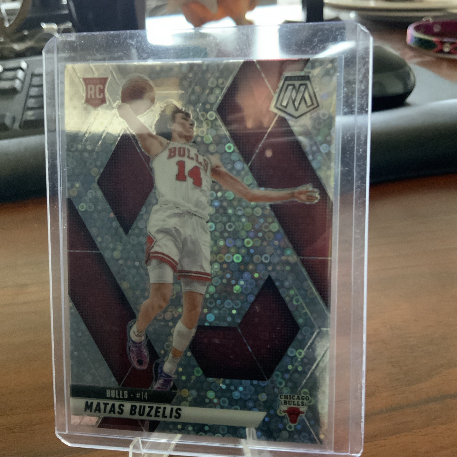 2024-25 Panini Mosaic - Rookies Matas Buzelis #223 Silver Prizm (RC)
