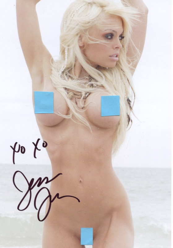 Deceased Porn Actress JESSE JANE Signed 8 X 10 Photo
