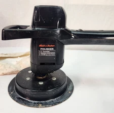 BLACK & DECKER 8" RANDOM ORBITAL ACTION POLISHER Model 9530 1/3 HP Car Buffer