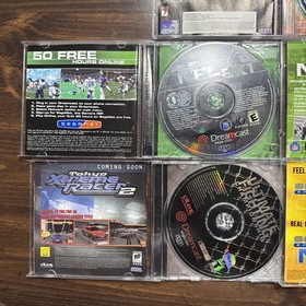 Sega Dreamcast Vintage Game Lot CIB 5 Total Games  Tested Works Auth