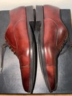 Elegant Magnanni Brown Derby Lace Up Dress Shoes size US 10.5
