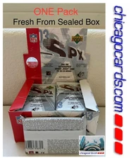 2003 SPx Football HOBBY Pack Look4 Tom Brady Supreme Signature AUTO Romo Palmer