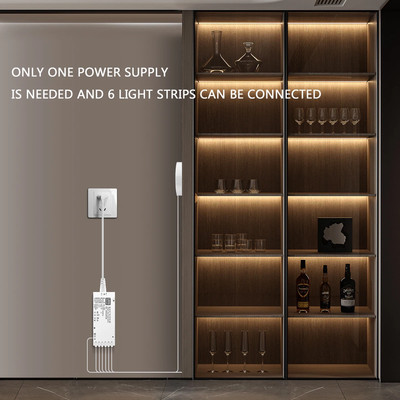 COB LED Strip Light - Dimmable Touch Sensor, Under Cabinet, Wardrobe, Bookcase