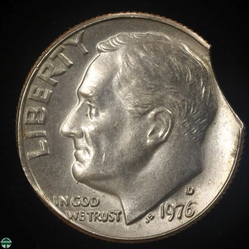 1976-D Roosevelt Dime — photo from another recent sale