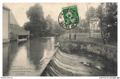 ATOP12-0946-77 - SAINT-COLOMBE-PROVINS - Le moulin des bruyères - La voulzie
