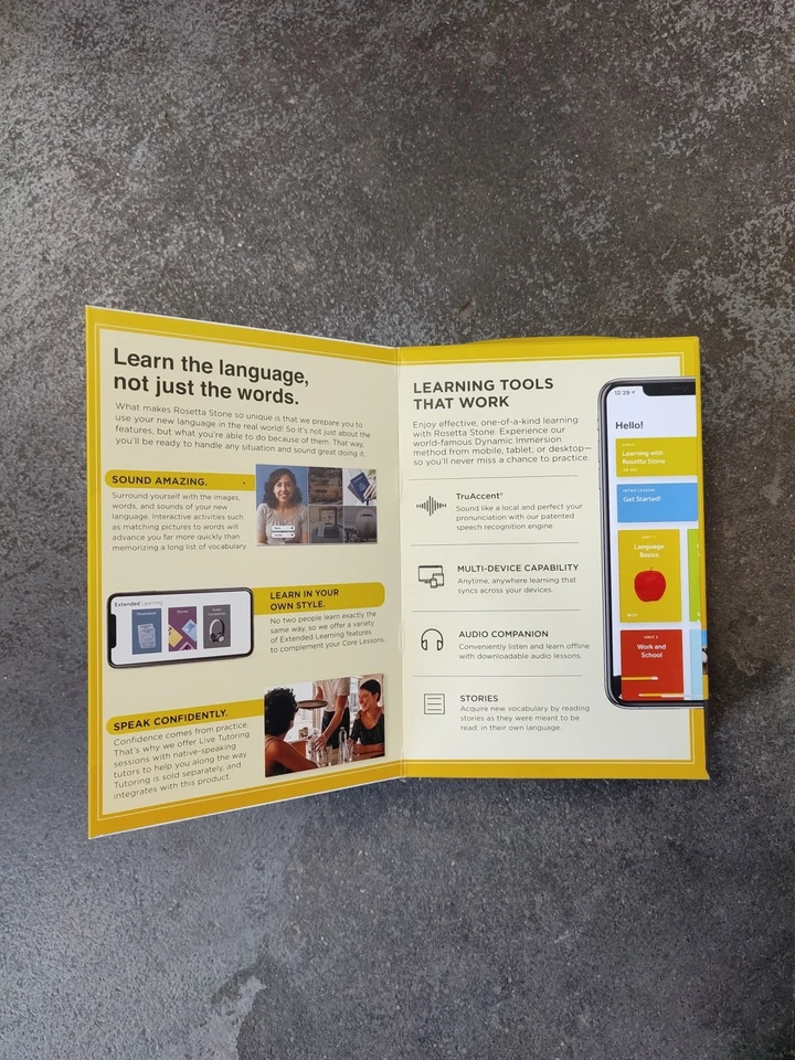 Rosetta Stone Learn 24 Language Courses by Lifetime Access - Image 3 of 4