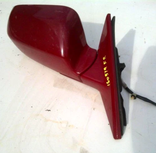 1999-2002 Honda Accord Right Passenger Side View Power Mirror Door Red Oem