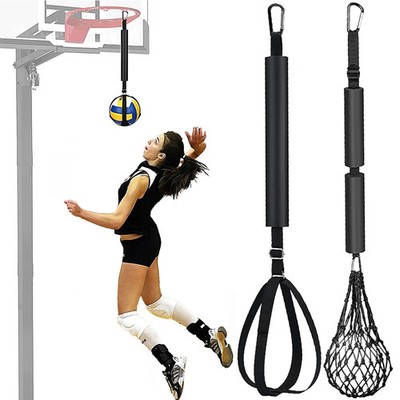 Verstellbarer Volleyball Spike Trainer Trainingshilfe Indoor Sportgerät