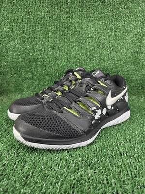 Nike Air Zoom Vapor X HC Men's Tennis Shoes Size 7.5 Black White