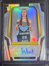 Panini Prizm WNBA 2025 Ajsa Sivka Rookie Auto Signatures #SG-AJS Sky
