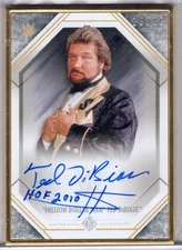 2021 Topps WWE Transcendent MILLION DOLLAR MAN TED DIBIASE GoldFramed AUTO 15/25