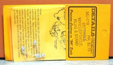 DETAILS WEST HO SCALE MU CABLE WITH RECEPTACLE, PLUG  STAND  MU-219