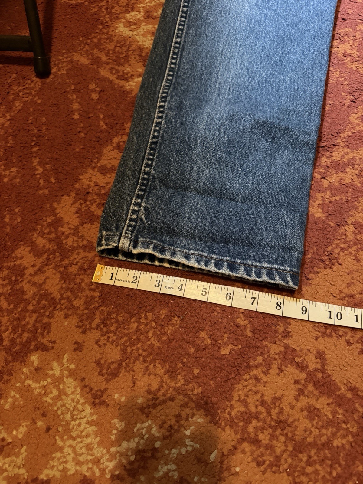 Patchwork Fire Resistant Wrangler Denims 36x32 - image 4