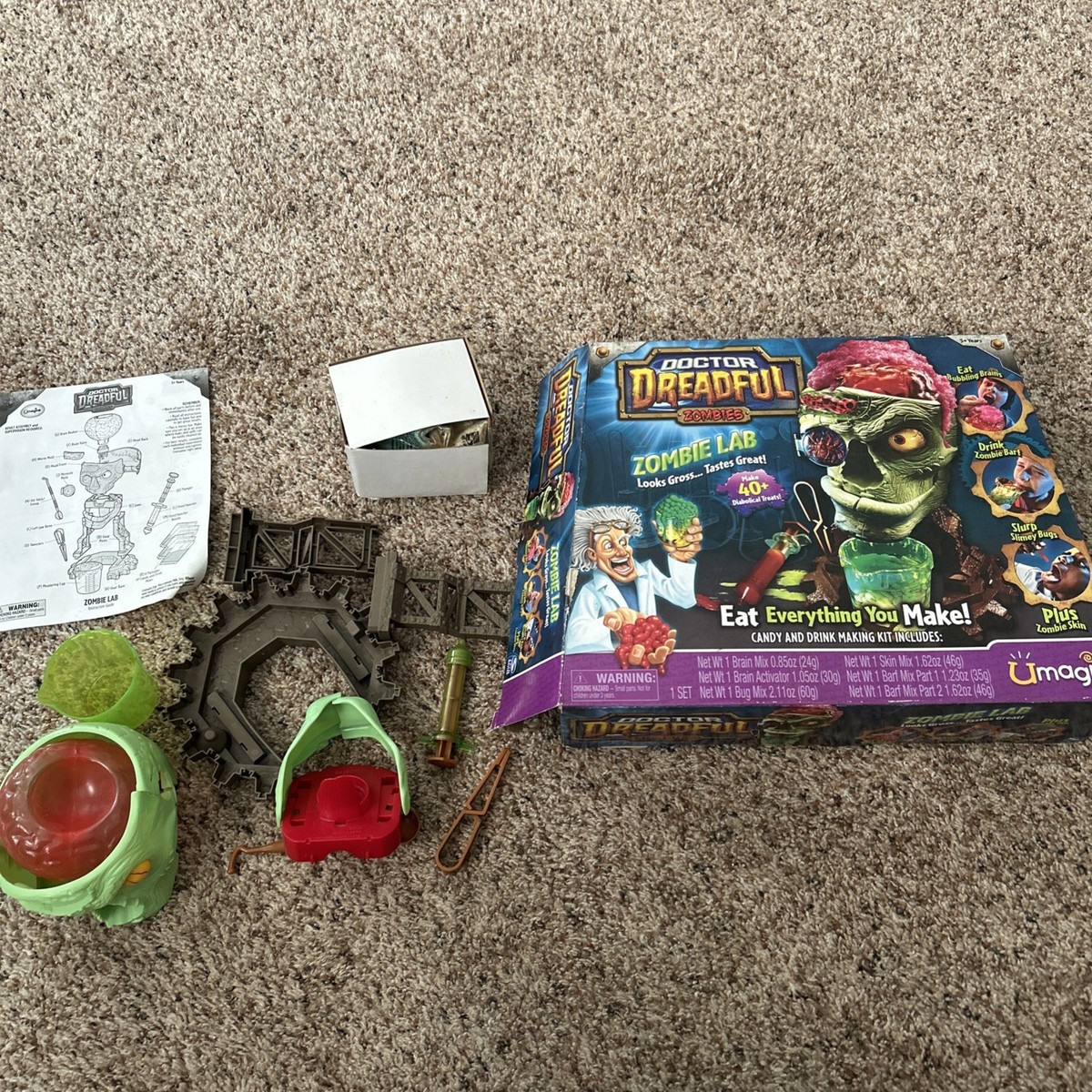 Doctor Dreadful Dr.Dreadful Zombie Lab | eBay