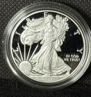 2017 W US MINT AMERICAN EAGLE 1 OUNCE SILVER PROOF COIN OGP COA