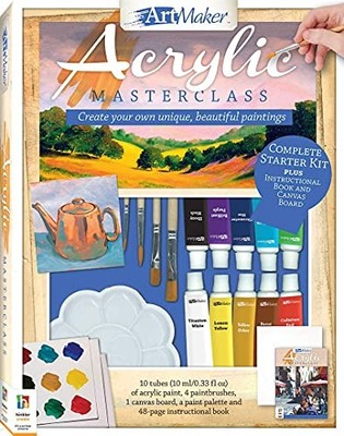 Artmaker Acrylic Paints (Portrait), Pty Ltd, Hinkler
