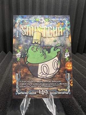 Sinistcha #149 - Cracked Ice Holo - Prisma Trick or Treat Cards - Pokemon