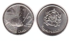 Morocco - 1/2 Dirham 2016 UNC Lemberg-Zp