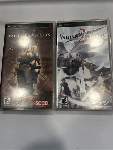 Valhalla Knights - PlayStation Portable (Psp) 1 And 2 Both Games!