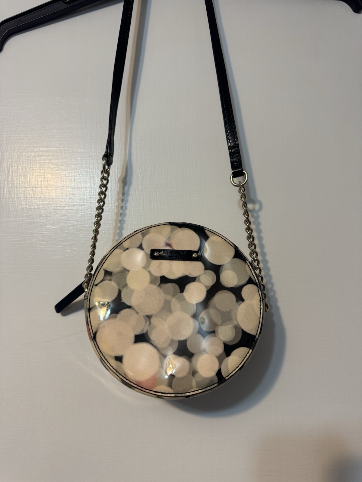 Kate Spade Cherry Terrace Round Bubble Patent Leather Shoulder Bag Crossbody