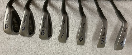 Spalding Top-Flite Plus Professional Ladies Iron Set 4-PW RH Steel Shaft VGC - Picture 6 of 13