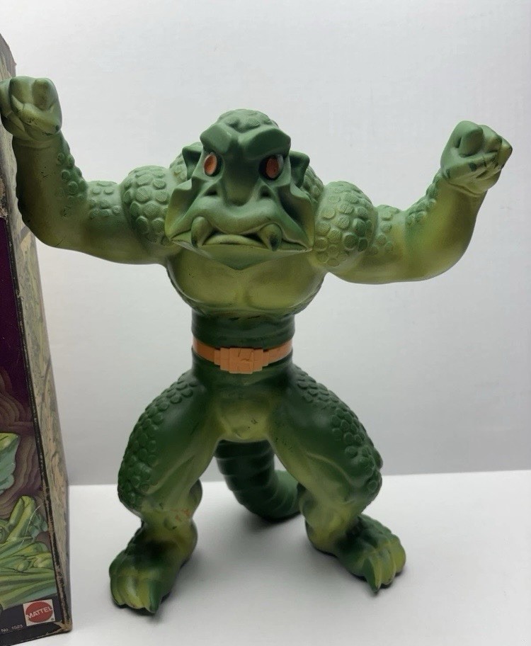 vintage USA TOY 1979 マテル クラッシャー　フィギュア Vintage 1979 Mattel Krusher Stretch Armstrong Green Monster Toy