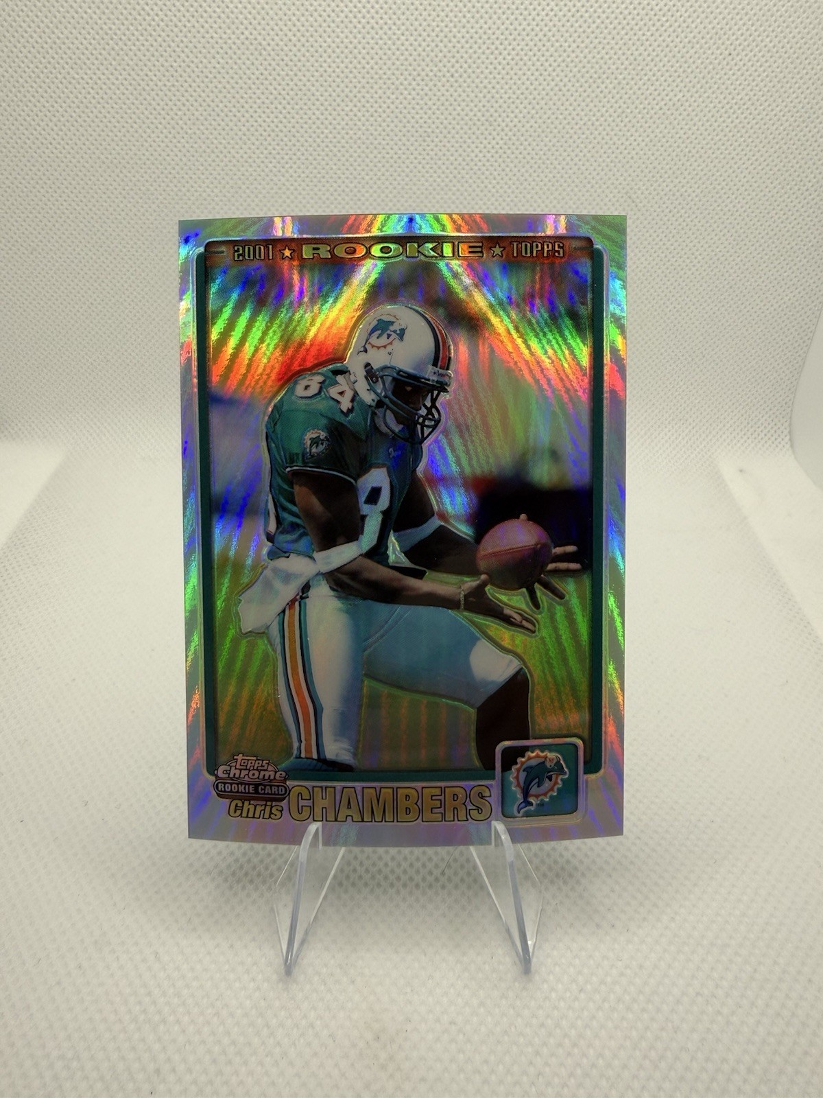 2001 Topps Chrome - Rookie Refractor Chris Chambers #236 /999 (RC)