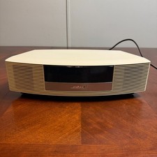 Bose Wave Radio II AWR1B1 AM FM Alarm Clock Stereo System Ivory no remote