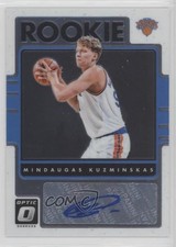 2016-17 Panini Donruss Optic Rookie Signatures Mindaugas Kuzminskas #25 Auto u0h