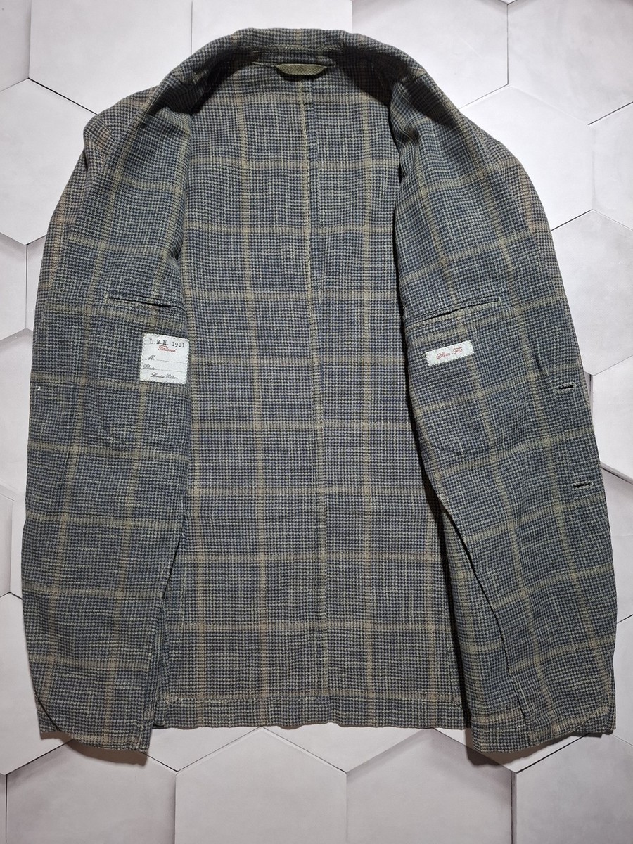 Luigi Bianchi Mantova (LBM 1911) cotton/silk Sport Slim Fit Blazer