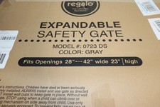 Regalo Expandable Safety Gate Gray 28-42" Wide 23" High Model 0723 DS