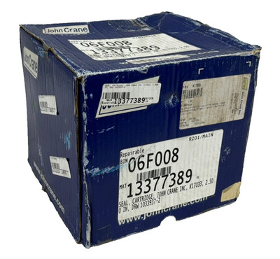 NEW JOHN CRANE 13377389 SEAL CARTRIDGE 2.5'' K17033 1033937-2