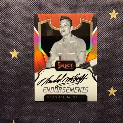 Hershel McGriff 2017 Select - Endorsements Red Prizm # d/25 #E-HM NASCAR Cup
