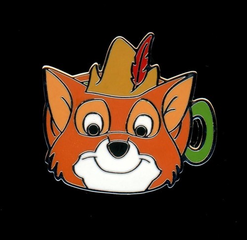 Robin Hood Characters as Mugs Mystery Disney Pin 168936 - Picture 1 of 1