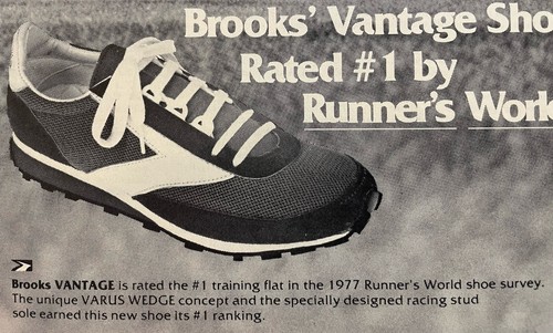 Brooks Running Shoe Ad Brooks Vantage Shoe Rated #1 - Picture 3 of 6
