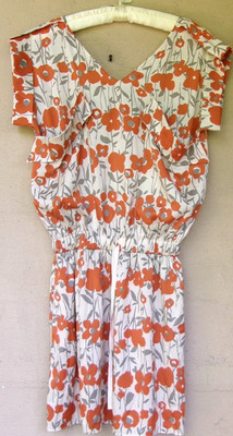 Calypso St. Barth Mini Silk Dress w/Pockets  XS