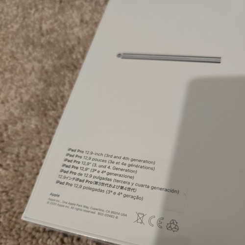 Apple MJQK3LL/A Magic Keyboard for iPad Pro 12.9" (Black) - New - Photo 3/3