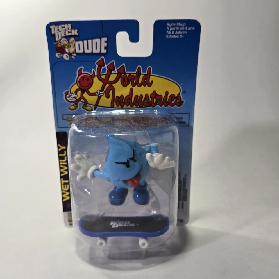 Tech Deck Dude - Skate Crew - Wet Willy - World Industries - 2001 - NIB - RARE! - Image 2 of 4