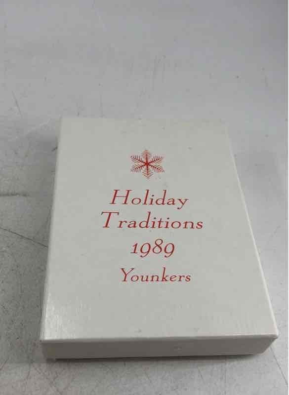 Waterford Crystal 1989 Collection Holiday Traditions Christmas Tree Ornament